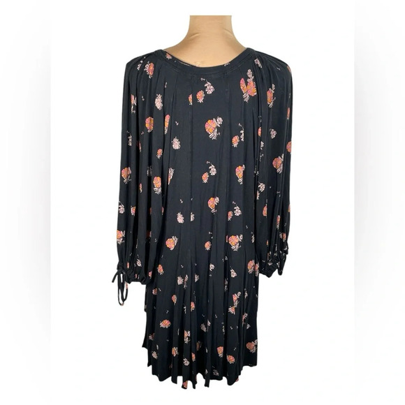 Free People Winter Sun Printed Tunic Black Combo Size XSmall - Picture 6 of 14